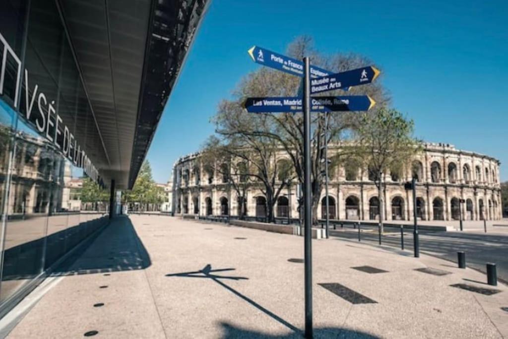 Studio « Le Boheme Chic » Nîmes Exterior foto